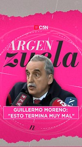 🗣️ GUILLERMO MORENO: "ESTO TERMINA MUY MAL" 📌 El dirigente peronista habló con C5N y argumentó que la situación del país esta muy mal. 👉 "Tenemos un Presidente que no está apto para estar en el Gobierno y esa es la realidad", indicó. | C5N