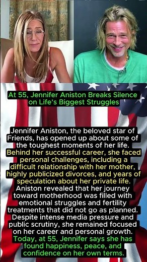 At 55, Jennifer Aniston Breaks Silence on Life’s Biggest Struggles