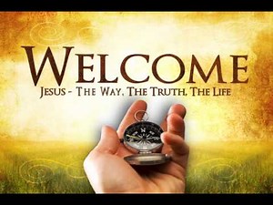 New Year Compass Welcome Video Loop