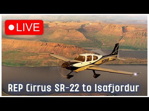 Testing the new G1000 | REP Cirrus SR-22 | Reykjavik to Isafjordur | X-Plane 12.3 BETA