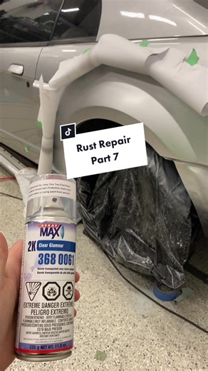 Mustang GT Rust Repair Part 7: Applying 2K Clear Coat