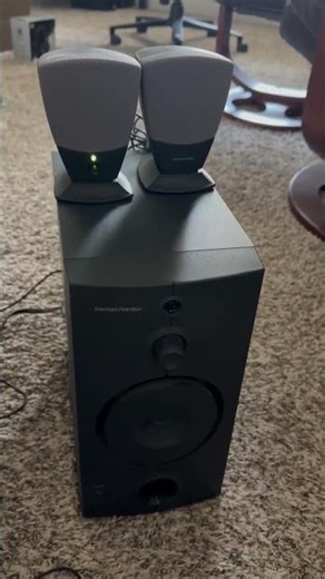 Harman/Kardon (Samsung) HK-395 Computer Speaker Bass Test #content #speaker #music #subwoofer #video