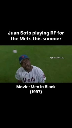 Die Hard Yankee Fans on Instagram: "Soto will be a DH by 2028, you heard it here first Mets fans are going to need the Neuralizer all season long. “Don’t flashy thing me”️ #yankees #mlb #yankeesbaseball #repbx #yanks #yankeesbéisbol #reels #viral #baseballseason #trending #juansoto #yankeesnation #yankeesfan #yankeesfans #nyy #reelsinstagram #reelsviral #viralvideo #trendingreels #funny"