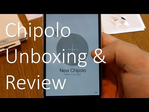 Chipolo Unboxing and App Set Up
