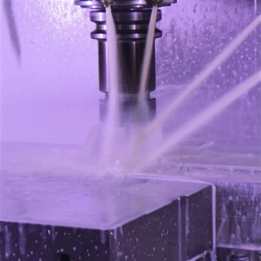 How Flush Coolant Improves CNC Machining Efficiency and Tool Life ?#cncmill #machine