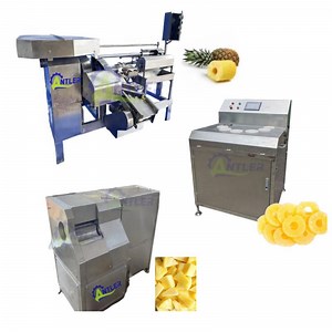[Hot Item] Automatic Canned Pineapple Processing Line Pineapple Peeling Slicing Cutting Machine Fruit Canning Machine