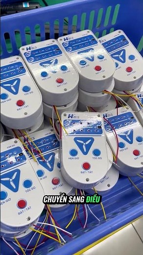 Nâng cấp bộ quạt trần có điều khiển từ xa và hẹn giờ! #quattran #lapdatquattran