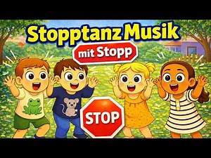 Kinderkarneval 🎉 Stopptanz Musik mit Stopp 🛑 Das Tanzlied für Kinderdisco & Faschingsparty