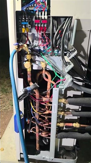 pipe check Samsung Mini Split Multi zone #airconditioning #coolingtips #hvac #aclife #viral