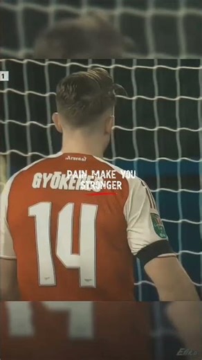Pain makes you stronger 💯 gyokeres my sticker 💪💯#arsenal #viral #shorts #subscribe
