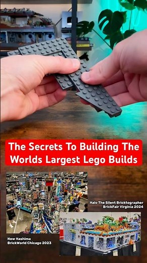 Secrets of The Worlds Largest Lego Builds Pt. 1 #lego