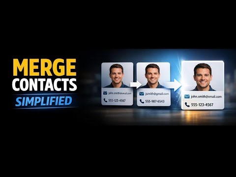 Merge Contact Action: Deduplicate Contacts Without Losing Data
