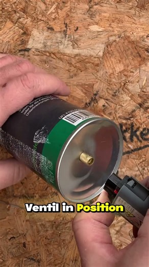 DIY refillable spray can #compressedair #cleaner #keyboard #video #lifehacks #shorts #tips #valve
