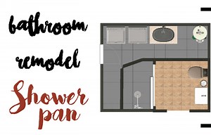 Shower Pan Part 2: Lining and Final Pour - Leah and Joe: Home DIY Projects & Crafts