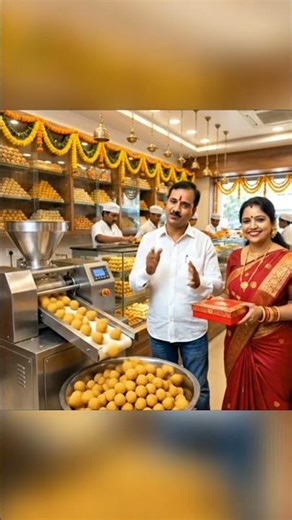 “लड्डू बनाने की इंडस्ट्रियल मशीन से शुरू करें मिठाई बिज़नेस | कम निवेश में हाई प्रोडक्शन