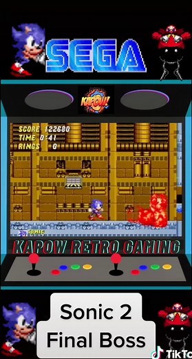 Sonic 2 Final Boss Gameplay