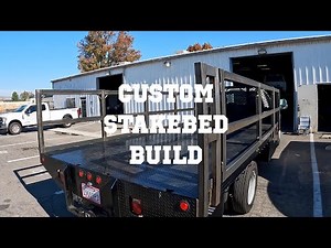 Building A Custom Stake Bed