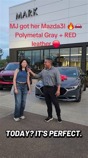 MJ’s New Mazda3 Carbon Edition! 🔥 Real Customer Experience #Mazda3 #LuisDrivesAZ #mazda