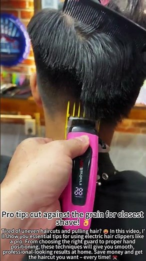 Master Your Hair Clipper – Easy Techniques! 💇‍♂️