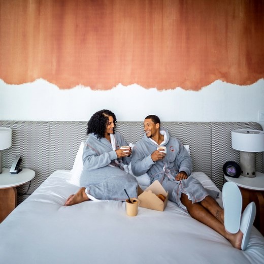 Stay with us at Hyatt Centric Buckhead Atlanta the next time you're in town or if you're local and need a staycation. Boasting two chef-driven concepts, restaurant Mount Royal and rooftop bar Spaceman, you won't even need off-property plans. | Hyatt