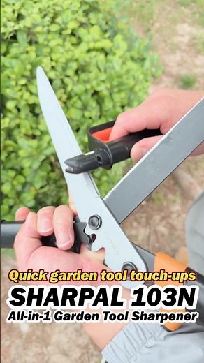 SHARPAL 103N All-In-1 Garden Tool Sharpener #sharpening #sharpener #outdoors #gardening #multi #fyp