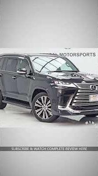 Lexus LX 600 Twin Turbo 2022. Quick Overview