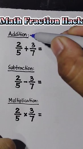 Fraction hacks | Mathematics Tutorial