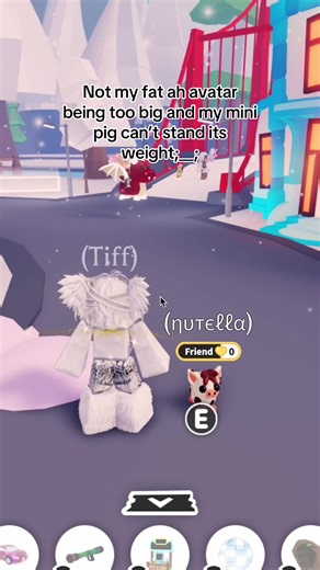 Mini Pig Struggles in Adopt Me Game