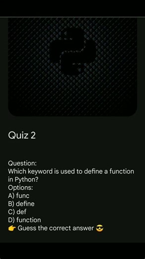 Day 2/100 Python Quiz 🐍 | Test Your Coding Skills 💻🔥