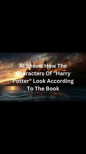 AI makes Harry Potter characters, according to the book! #harrypotter #harrypottercharacters #jkrowling #danielradcliffe #emmawatson #rupertgrint #snape #potterhead #muggle
