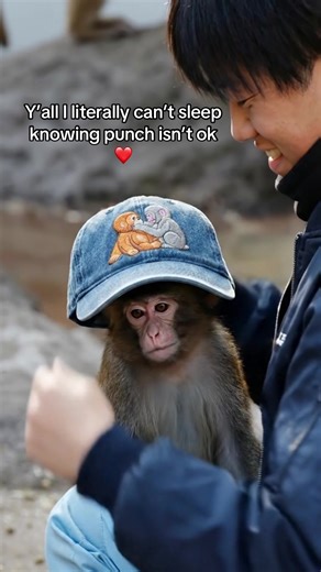 #monkey #punchthemonkey #punch #teampunch #viral