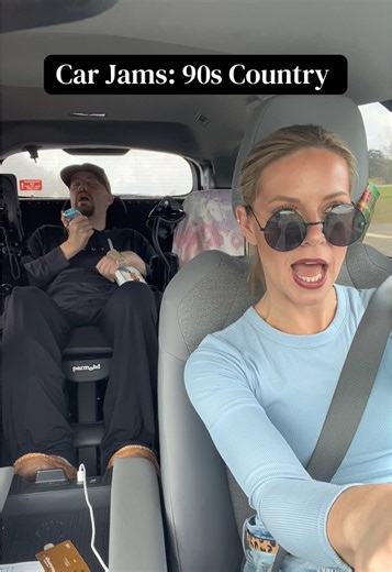 Weekly Car Jam Session: 90s Country. I don’t exactly care for country much anymore, but this is what we grew up on so we were nothing feeling it! GET AFTER IT ROLLS! @Rollio @JustJuliet #carjams #90scountry #rollioandjuliet #foryoupage