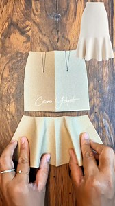 801K views · 11K reactions | Skirt tutorial ✂️✂️✂️ #sew #sewing #sewtutorial #sewtips #sewingtutorial #patternmaking #patterndrafting #ussewtips #dress | Cesaria Yudiyanti | Facebook