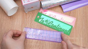 4.5K views · 81 reactions | To BEE Continued! Cardstock + Adhesive Vinyl + Transfer Tape. Make this bookmark using your Cricut or other vinyl cutter. How to keep the transfer tape from ruining the Cardstock, I'll show it in the next video if you guys are wondering. #cricut #cricutmade #cricutprojects #diyprojects #htvront #diydecor #craftvideo #diyideas #bookmarks #gifts #silhouettecameo #makeitwithmichaels #craftroom | HTVRONT | Facebook