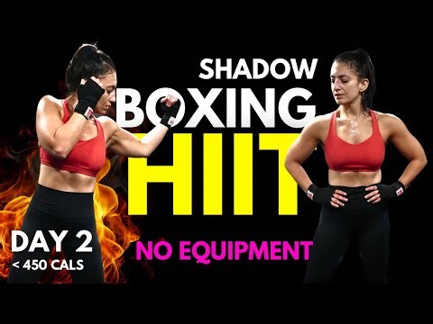 Intense sweat. Boxing HIIT tabata at home cardio workout.