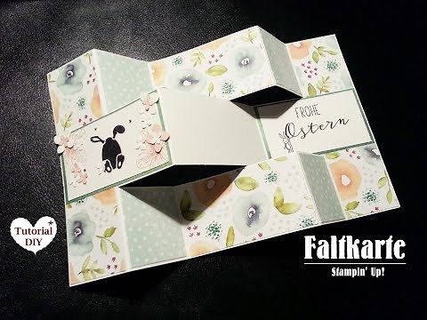 Faltkarte | Klappkarte | Stampin' Up! | Tutorial | DIY
