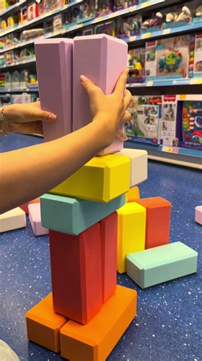Play Factory Foam Blocks 24 Pack #blockblast #jenga #sensoryplay