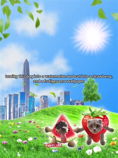 Transforming Pets into Fruits: A Creative Art Project