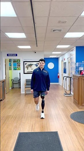 Anthony, AK Amputee, Controls His Microprocessor Prosthetic Knee!