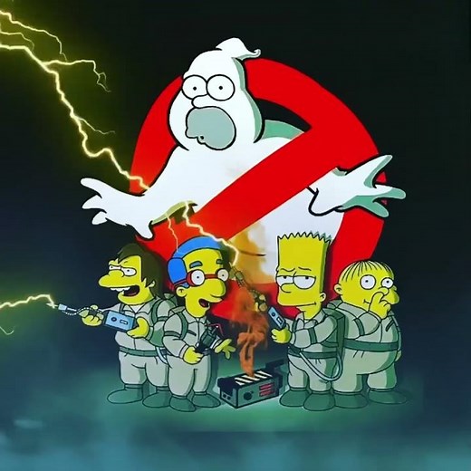 Ghostbusters - SIMPSONS Style