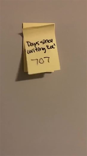 The Fall of the Post-it Note (2020, colorized) #fyp #tragedy #lalaland