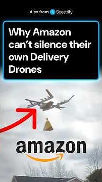 Why Amazon Can’t Silence their own Delivery Drones