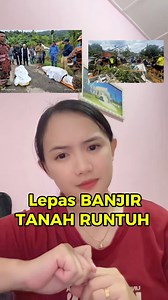 Lepas banjir Tanah Runtuh 😔 Hati hati kamu #tanahruntuh #tanahruntuhkinarut #kgmook | Aurelia Aurel
