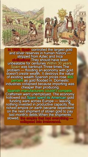 This EMPIRE Had More Gold Than Earth — Then LOST It All in 30 Years#SpanishEmpire #GoldAndCollapse