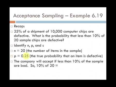 07 Acceptance Sampling