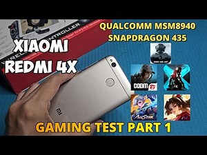 Xiaomi Redmi 4X in 2025 (Gaming Test | Part 1)