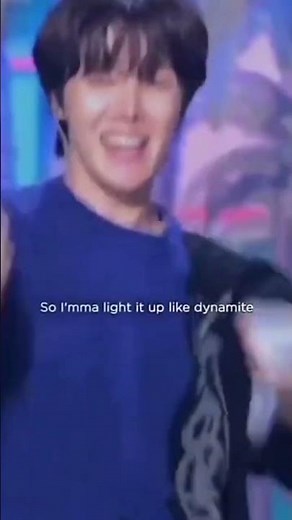 BTS j-hope singing 'Dynamite' performance🔥🥵.#bts jhope mind-blowing performance video, performance.