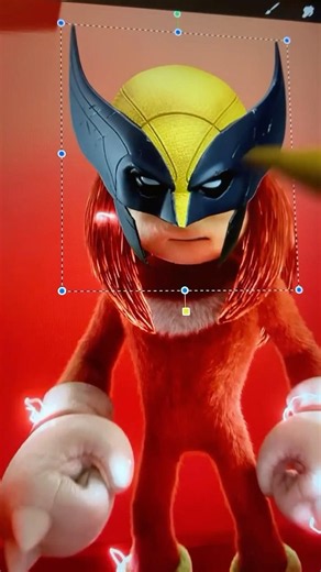Knuckles from Sonic x Wolverine 🎨✨ | Digital Art #artstyle