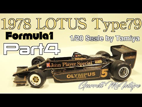 Tamiya - 1978 Lotus Type79 1/20 (Andretti/JPS) Part4