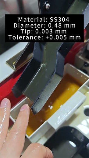 Swiss type lathe machining of small medical parts #machine #cnc